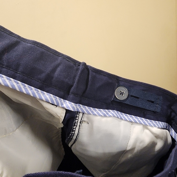 CHAPS Boys Schoolwear Navy Blue 100% cotton pant size 20 NWT - Picture 7 of 13